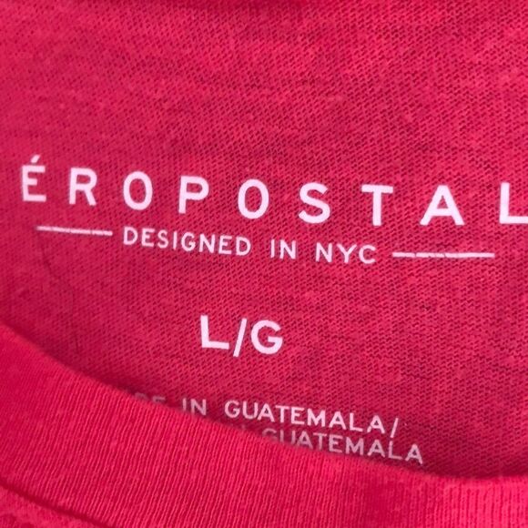 Aeropostale size large pink tee new with tags - Picture 4 of 4